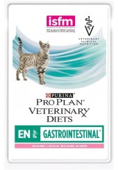 Purina EN Gastrointestinal ветеринарная диета консервы для кошек гастроинтестинал при расстройствах ЖКТ с лососем пауч 85 гр. 